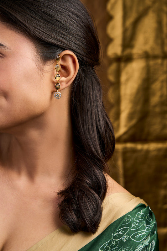 Hamsa Earrings