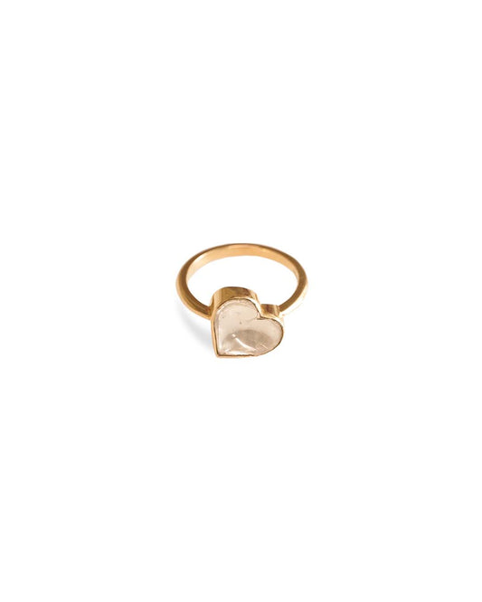 Heart Polki Ring
