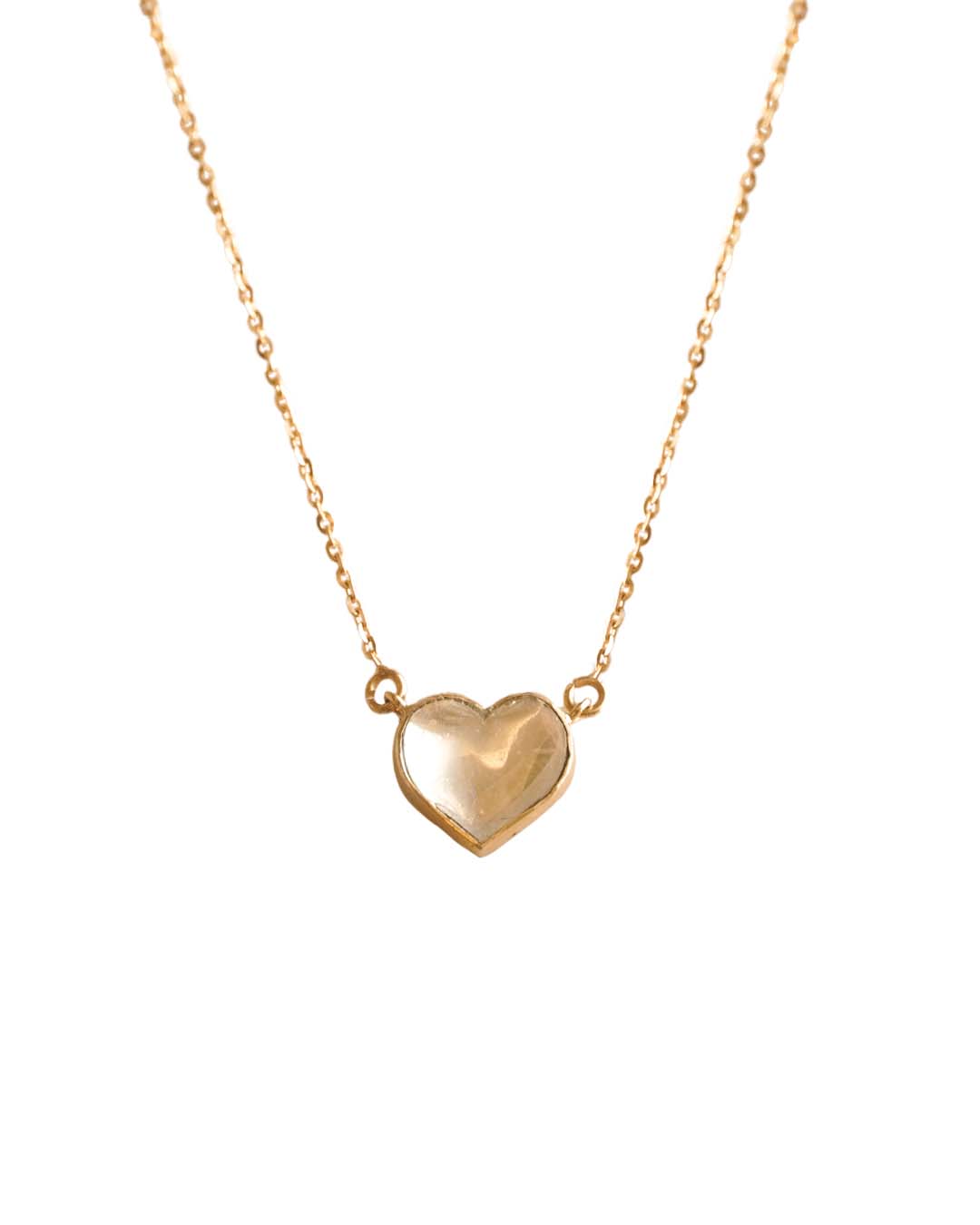 Heart Polki Necklace