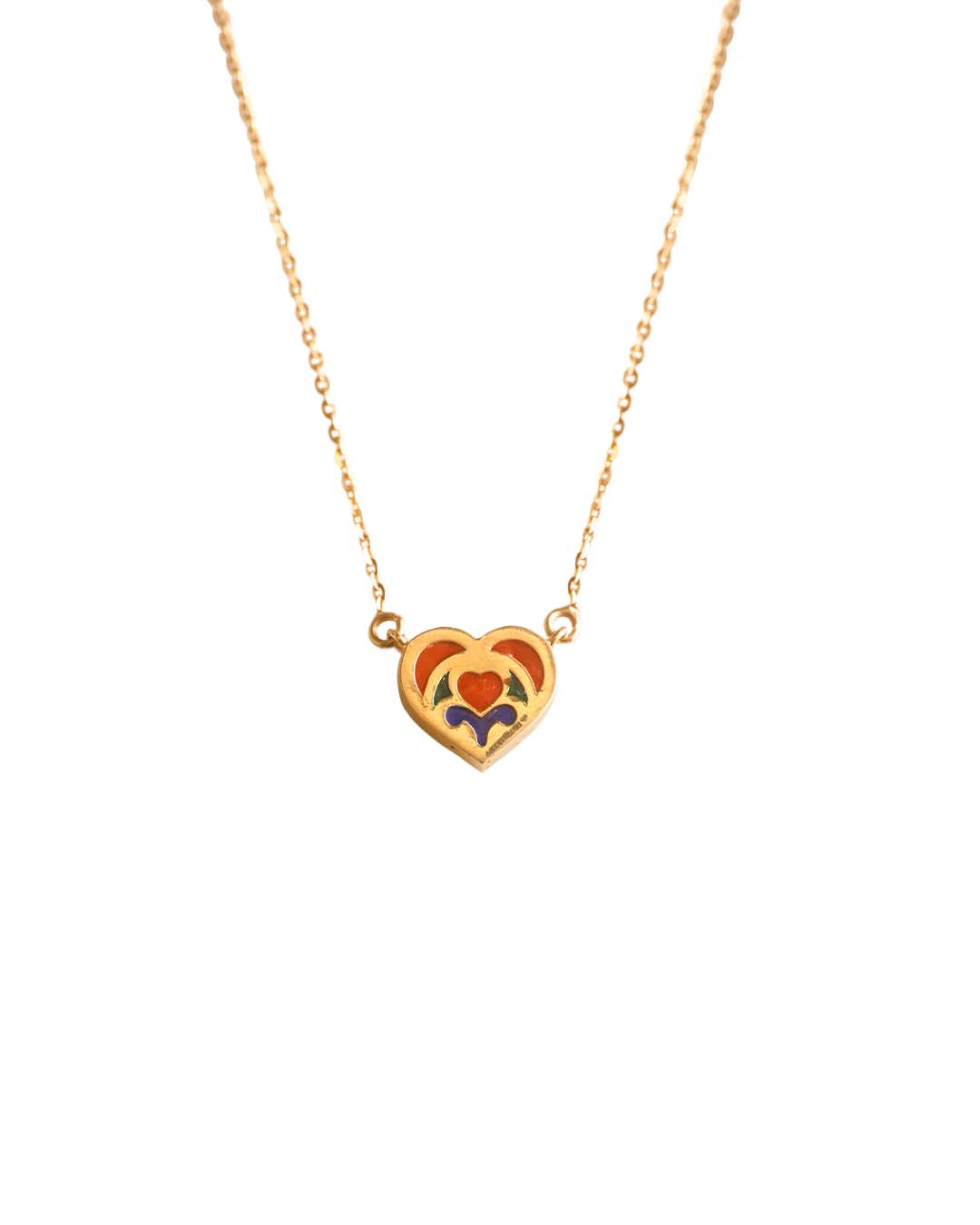 Heart Polki Necklace