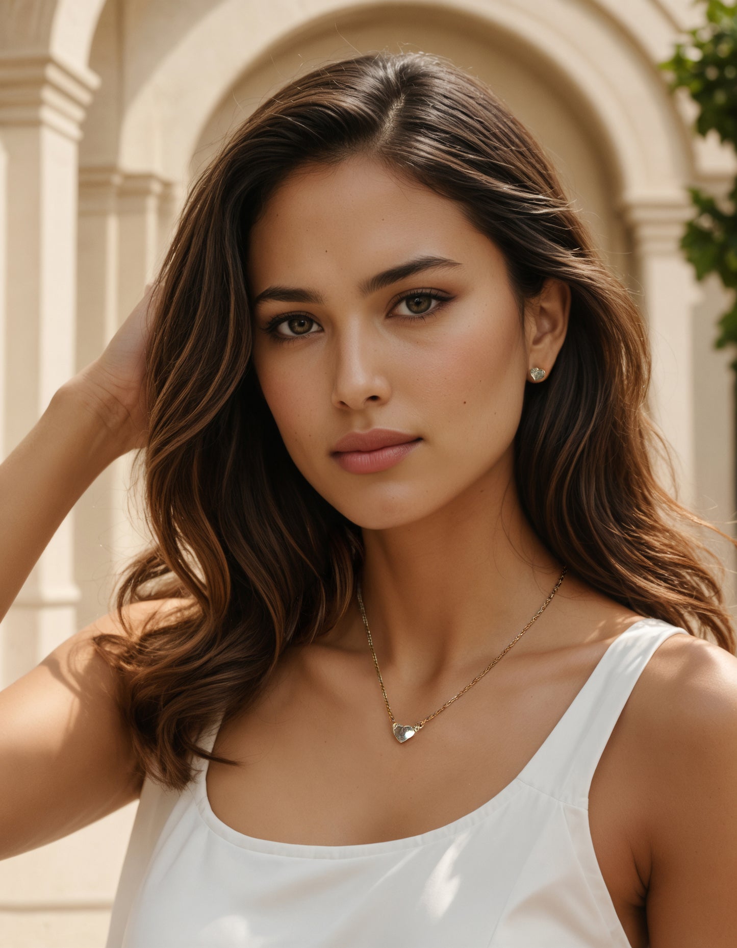Heart Polki Necklace