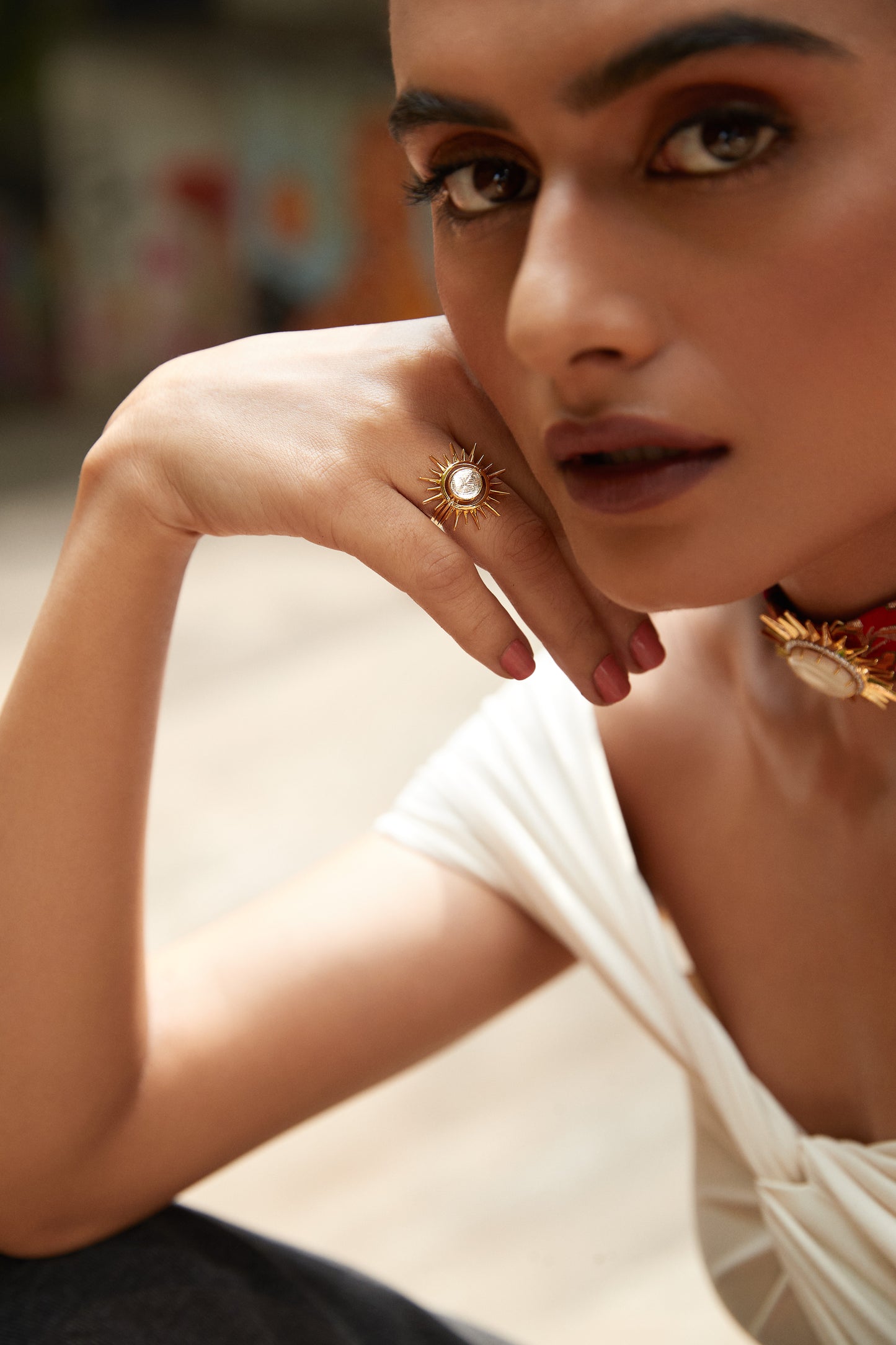 Suryachaand Ring Set
