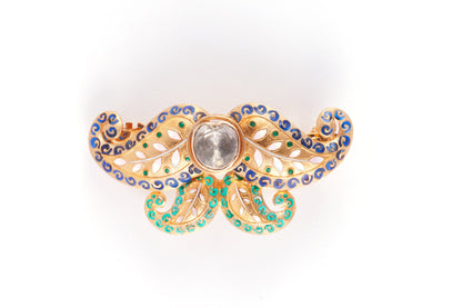Rajkumari Bow (Blue / Green)