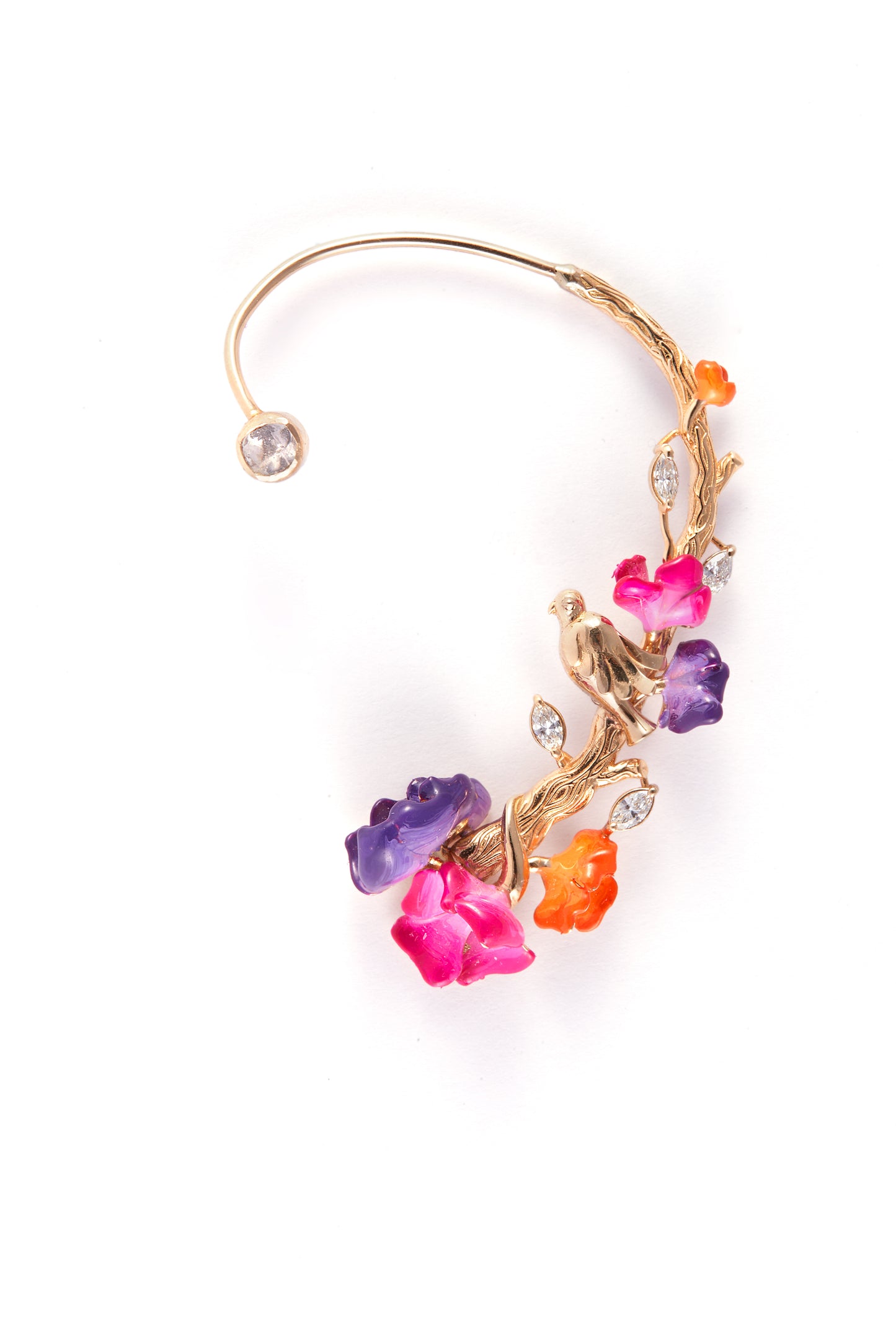 Din-Raat Ear Cuffs (Purple, Pink, Orange)