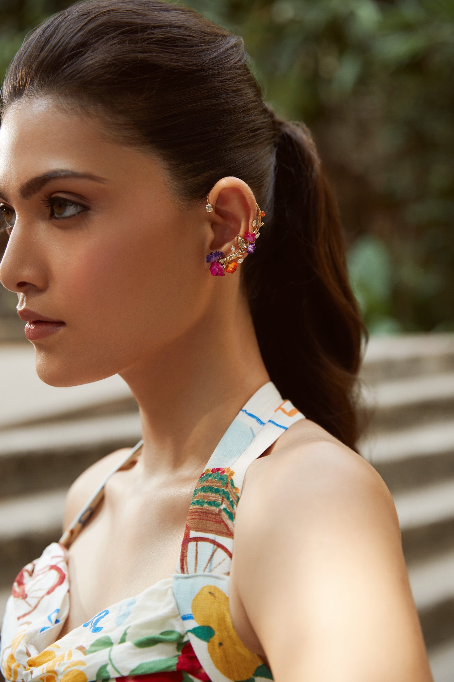 Din-Raat Ear Cuffs (Purple, Pink, Orange)